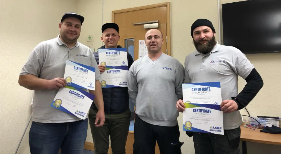 Image of installers for 2Hot2Cold