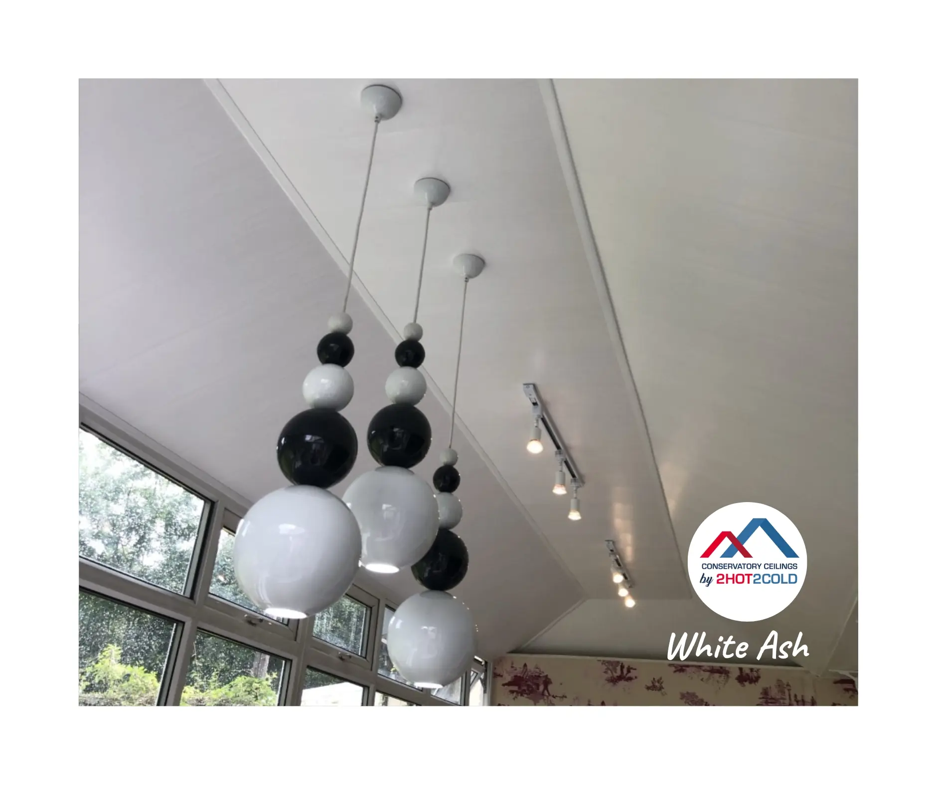 White Ash Ceiling Finish Conservatory Ceiling Finishes
