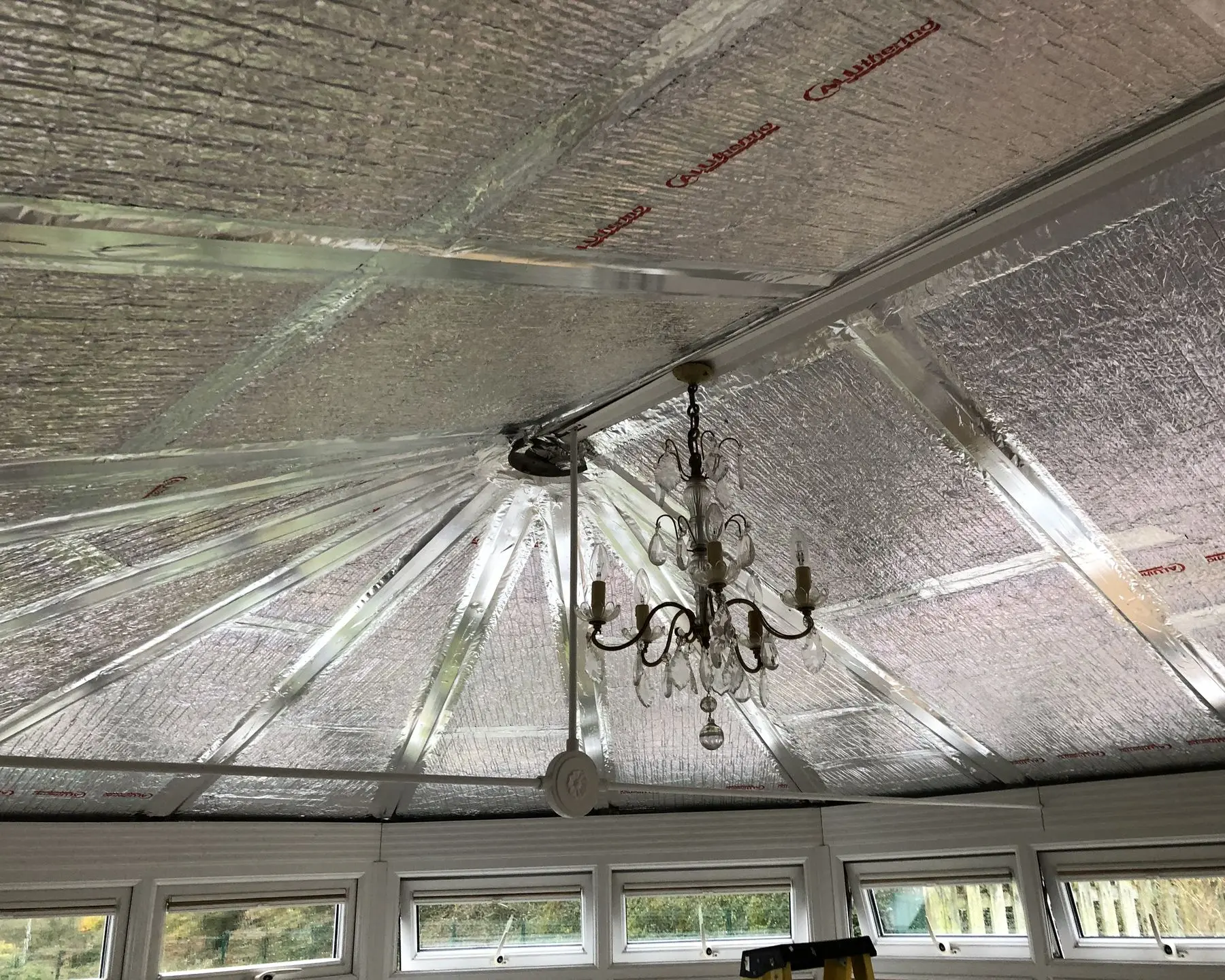 Install an insulated Conservatory Ceiling  