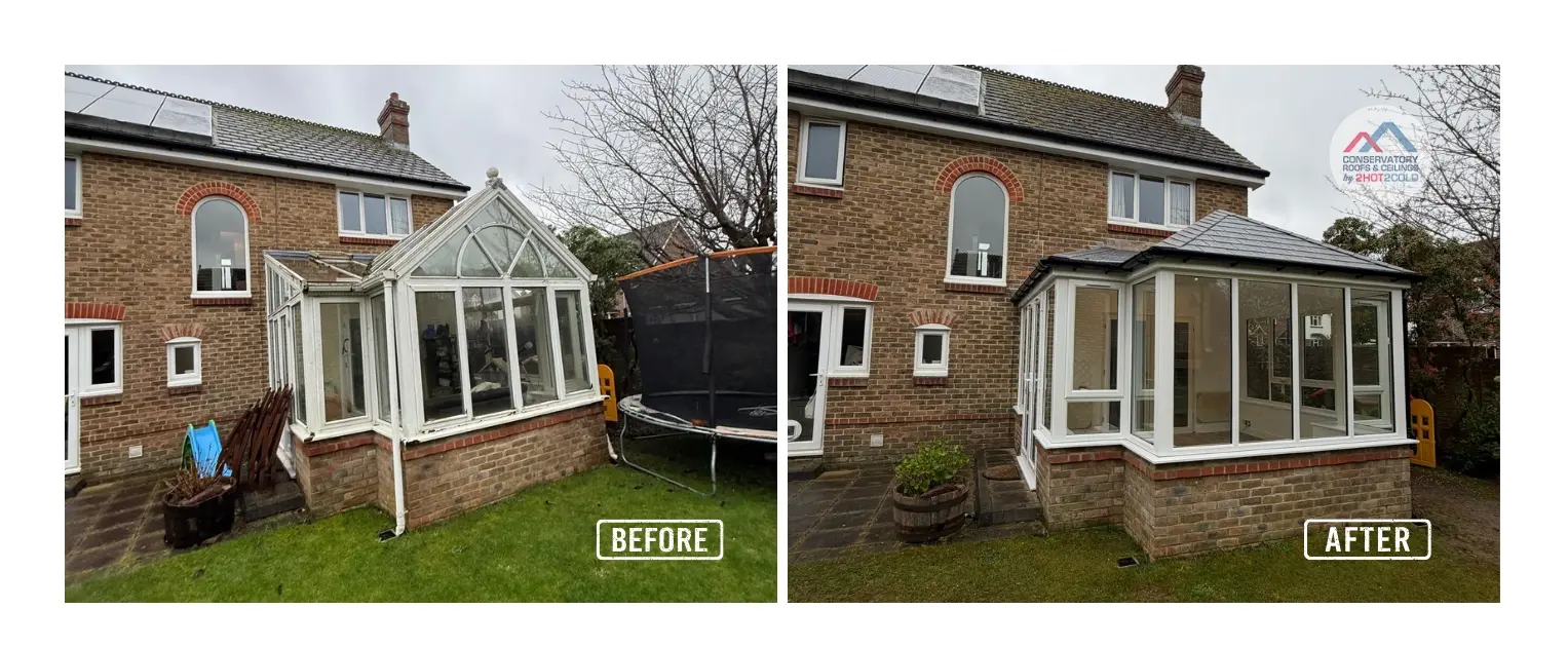 2Hot2Cold insulated tiled roofs REplacement Conservatory Roof
